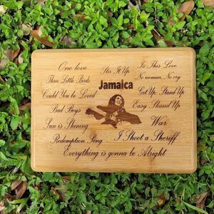 Custom Made Cutting Board - Bob Marley